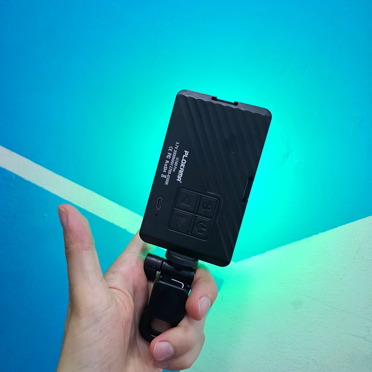 🚀 الإضاءة التي تحتاجها لتبدع في كل لقطة – Plokama U160 Pro RGB!