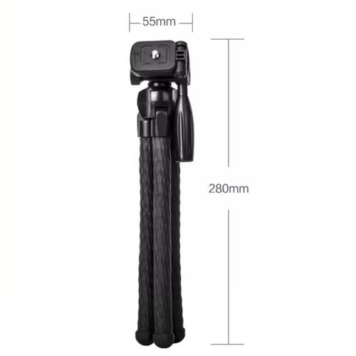 Tripod vct-3280 ✅️ حامل للهاتف و الكاميرا مرن و محمول مع دوران 360