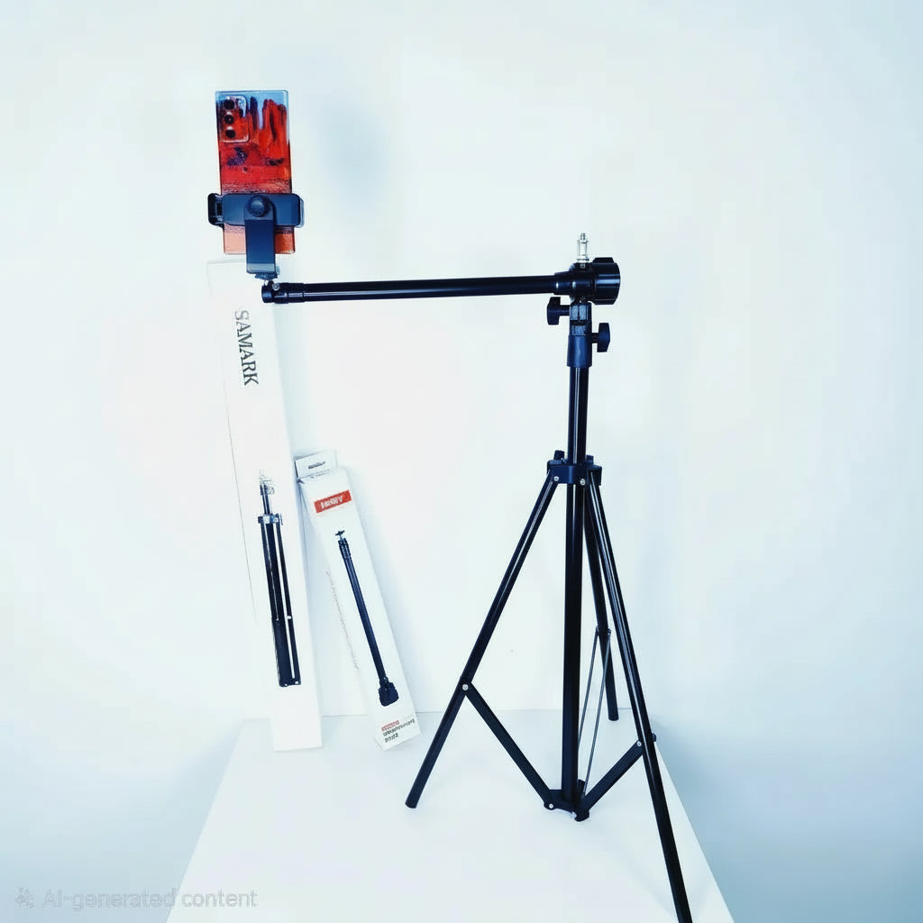 تريبود بطول 2 متر تصوير أفقي و عمودي مع دوران 360°