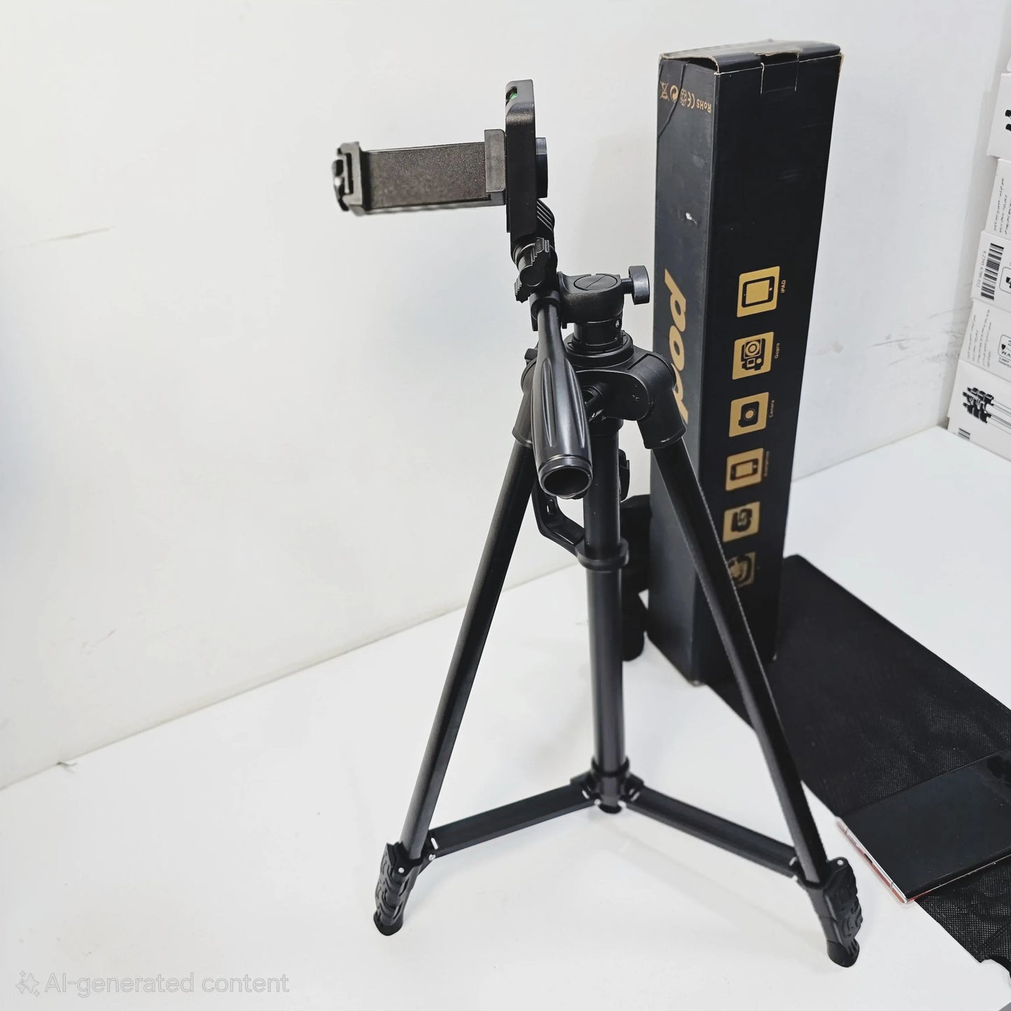 Tripod pro تريبود صوليد للهاتف و الكاميرا مع ريموت بلوتوث بسعر مناسب للجميع